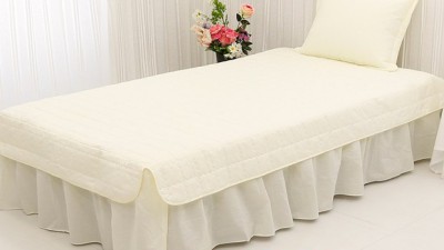 꿀잠 보장! 극세사 스커트 침대커버 할인 후기😴